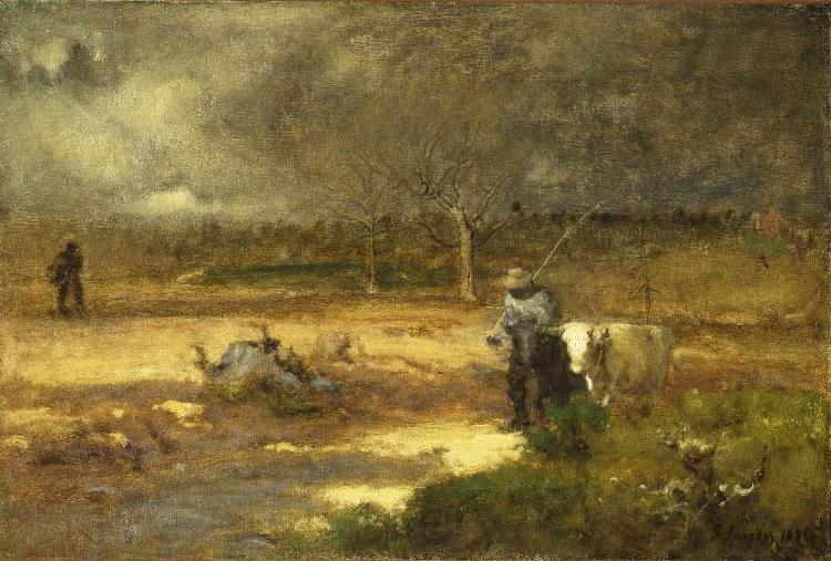 George Inness Homeward Spain oil painting art